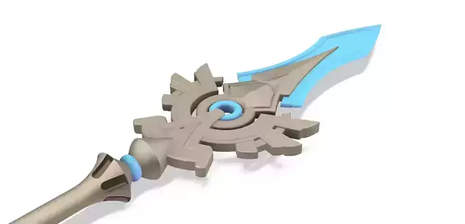 Skyward Spine STL Files Genshin Impact 