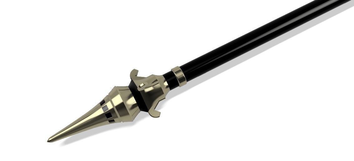 Staff of Homa STL Files Genshin Impact 3D print model_2