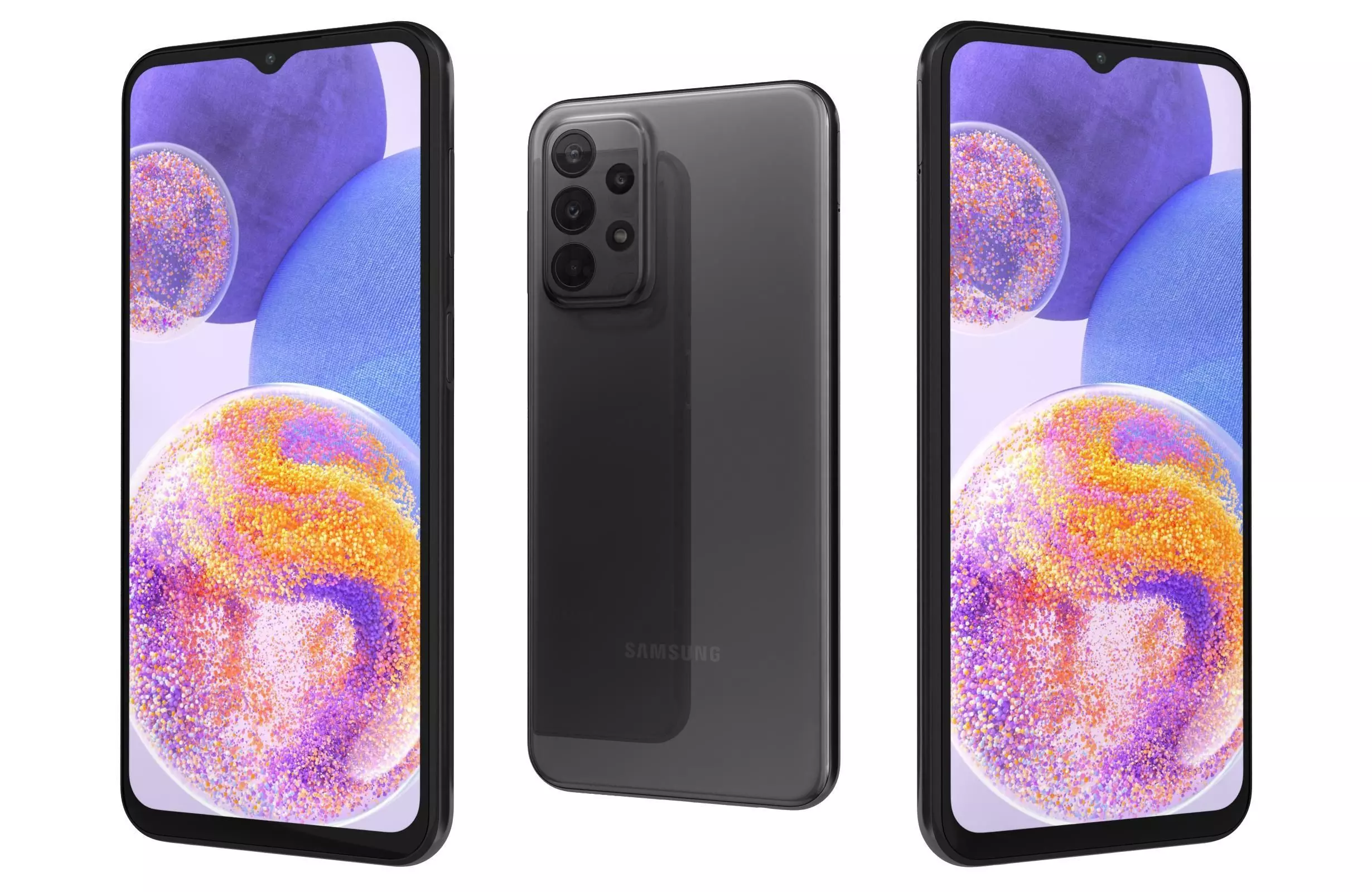 Samsung Galaxy A23 Black 3D model