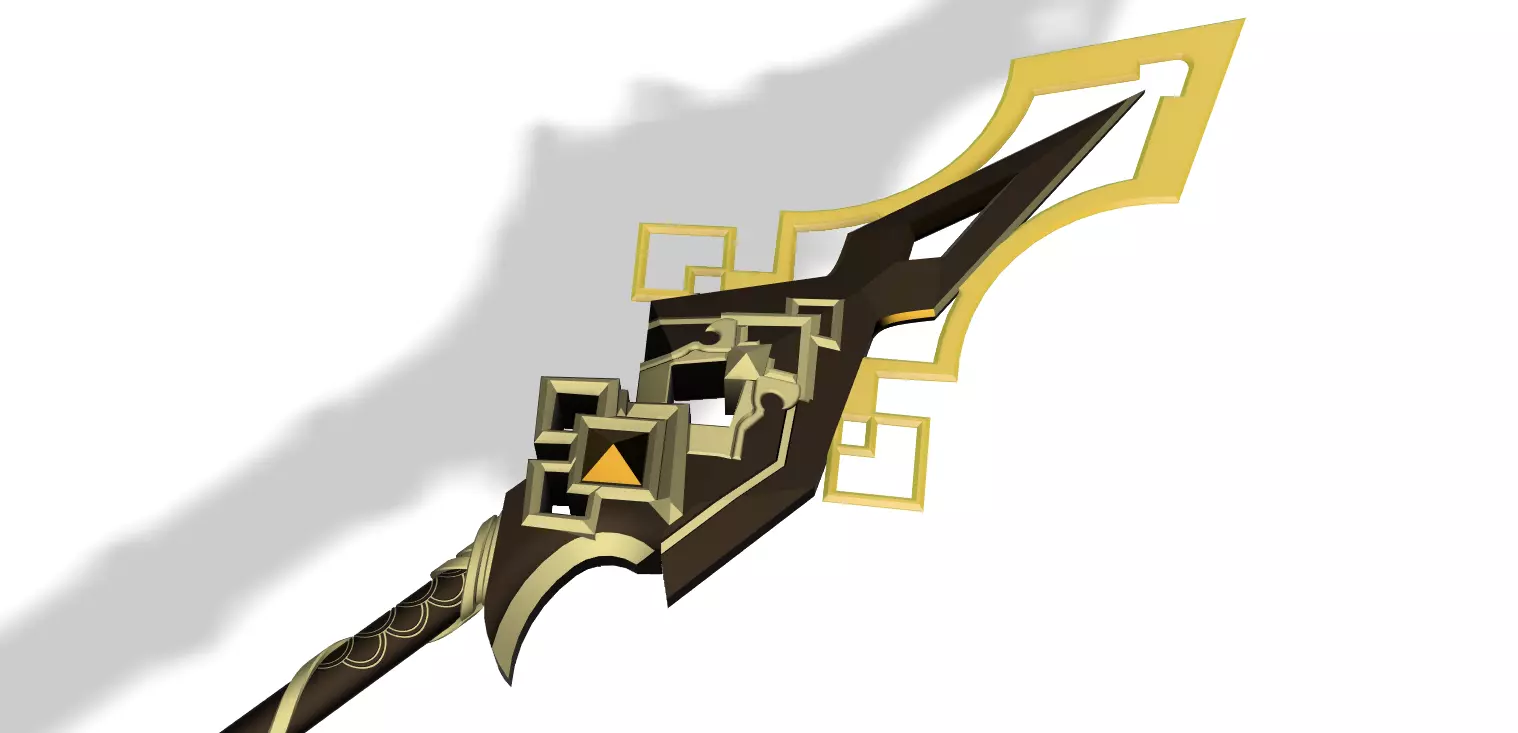 Vortex Vanquisher STL Files Genshin Impact 3D print model_0