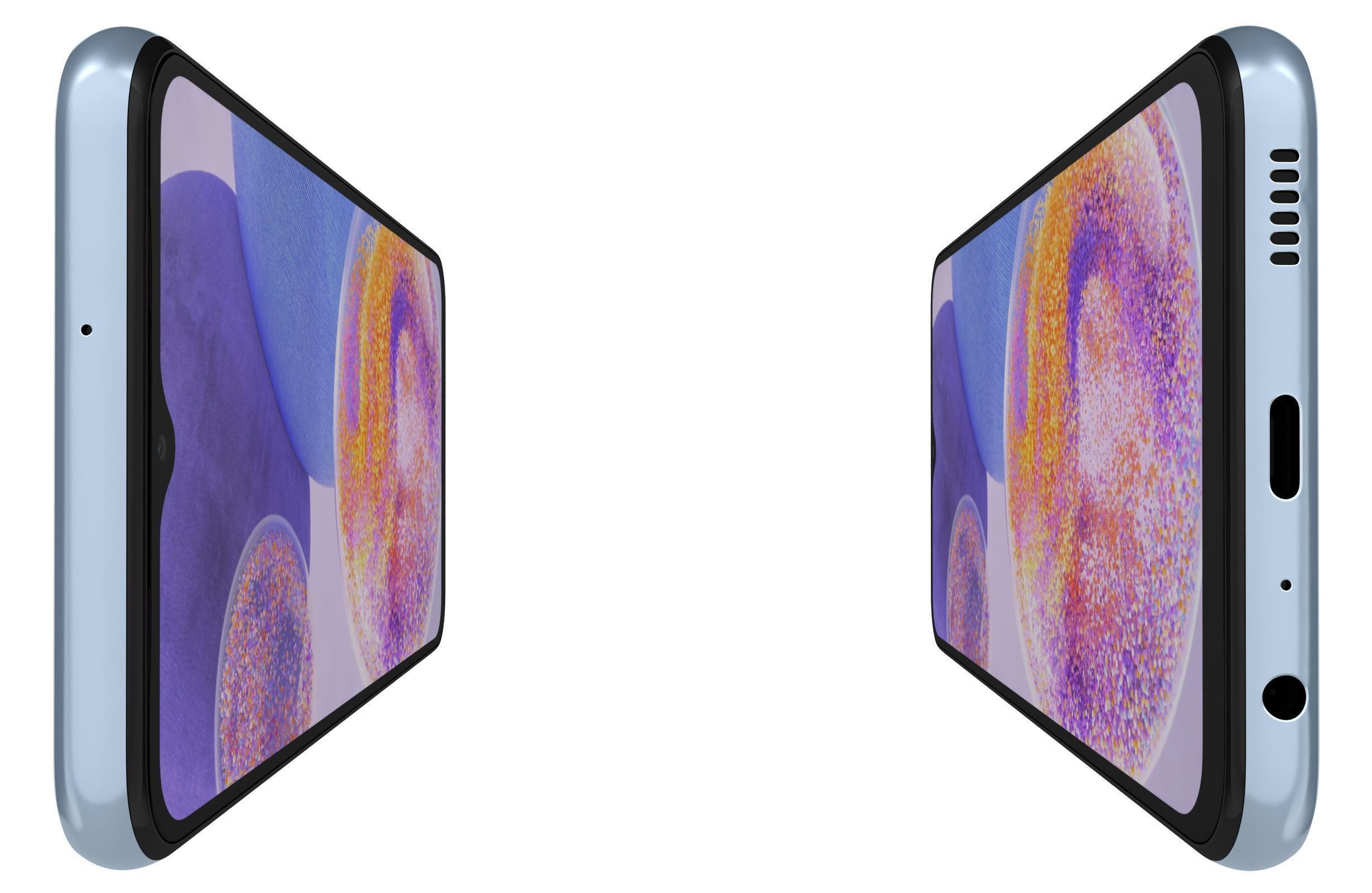 Samsung Galaxy A23 Blue 3D model_9