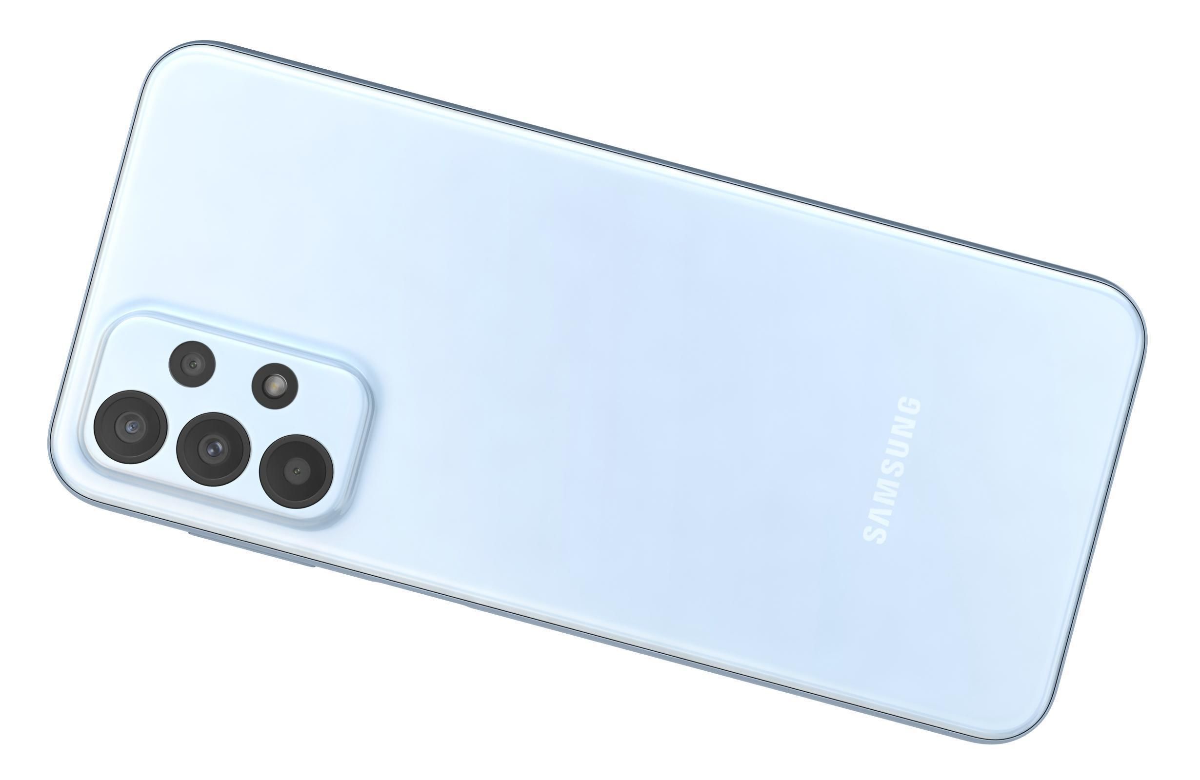 Samsung Galaxy A23 Blue 3D model_11