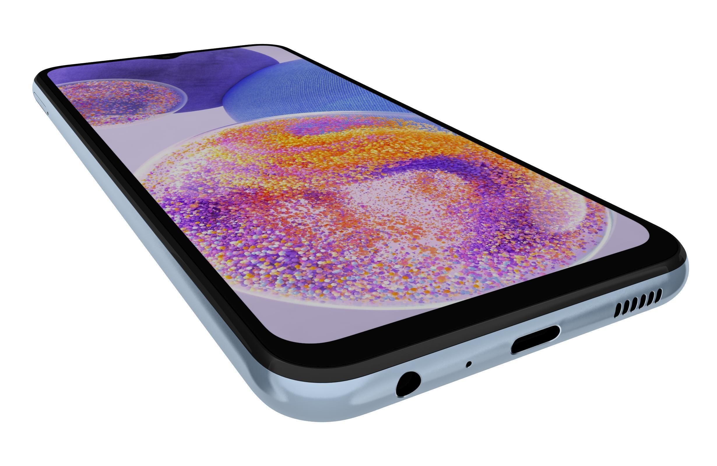 Samsung Galaxy A23 Blue 3D model_12