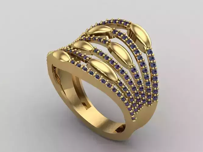 Mix Women Rings 3DM Render Files Machine Ready 23