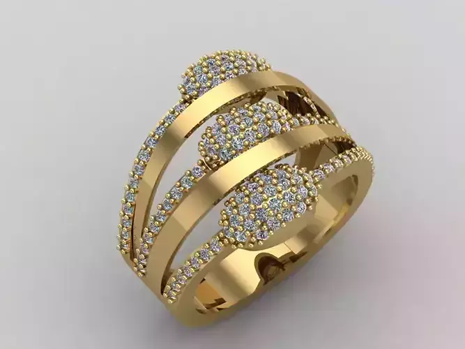 Mix Women Rings 3DM Render Files Machine Ready 22