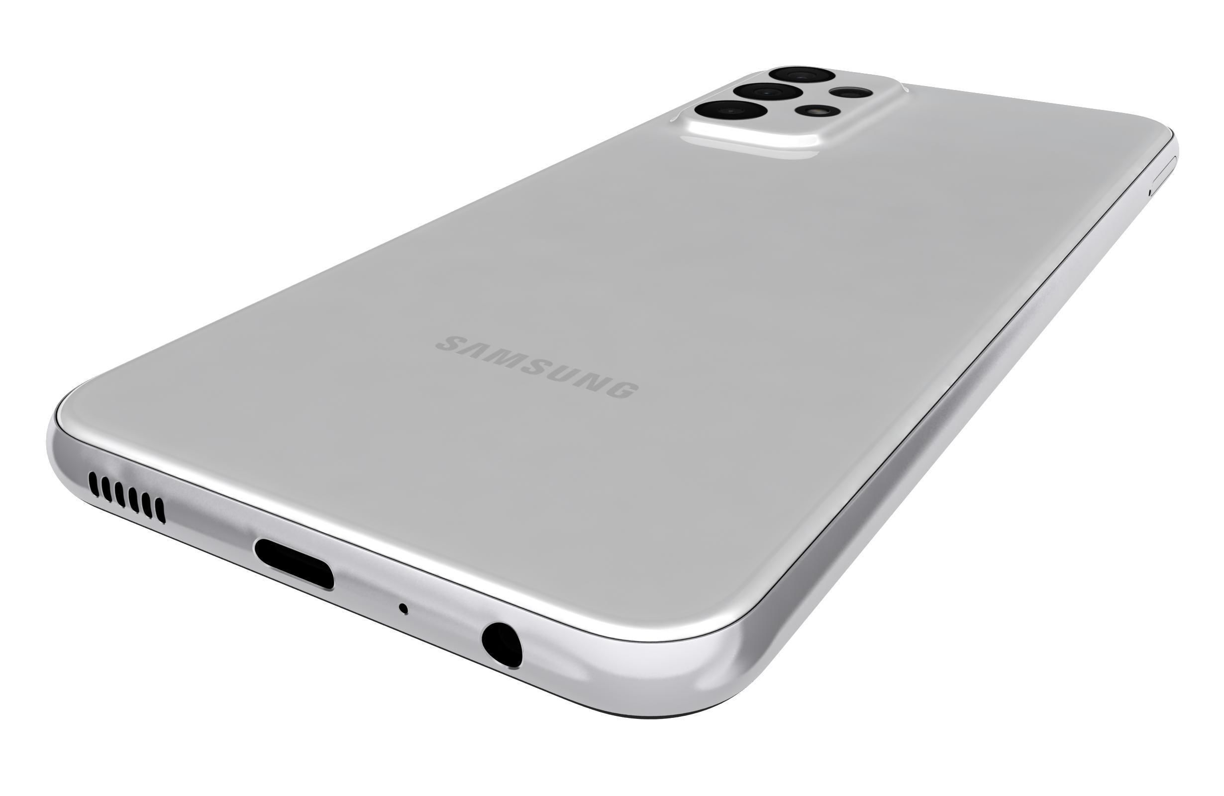 Samsung Galaxy A23 White 3D model_15