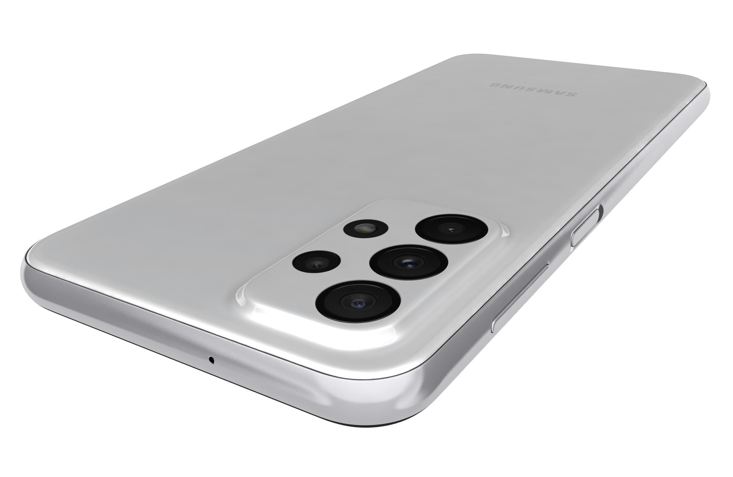 Samsung Galaxy A23 White 3D model_14