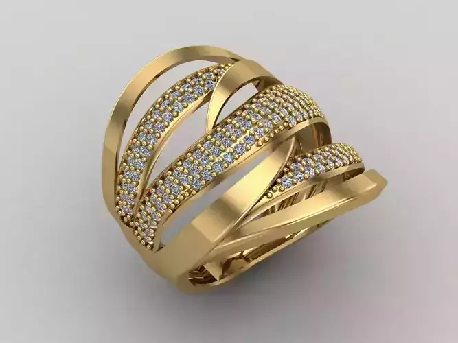 Mix Women Rings 3DM Render Files Machine Ready 16
