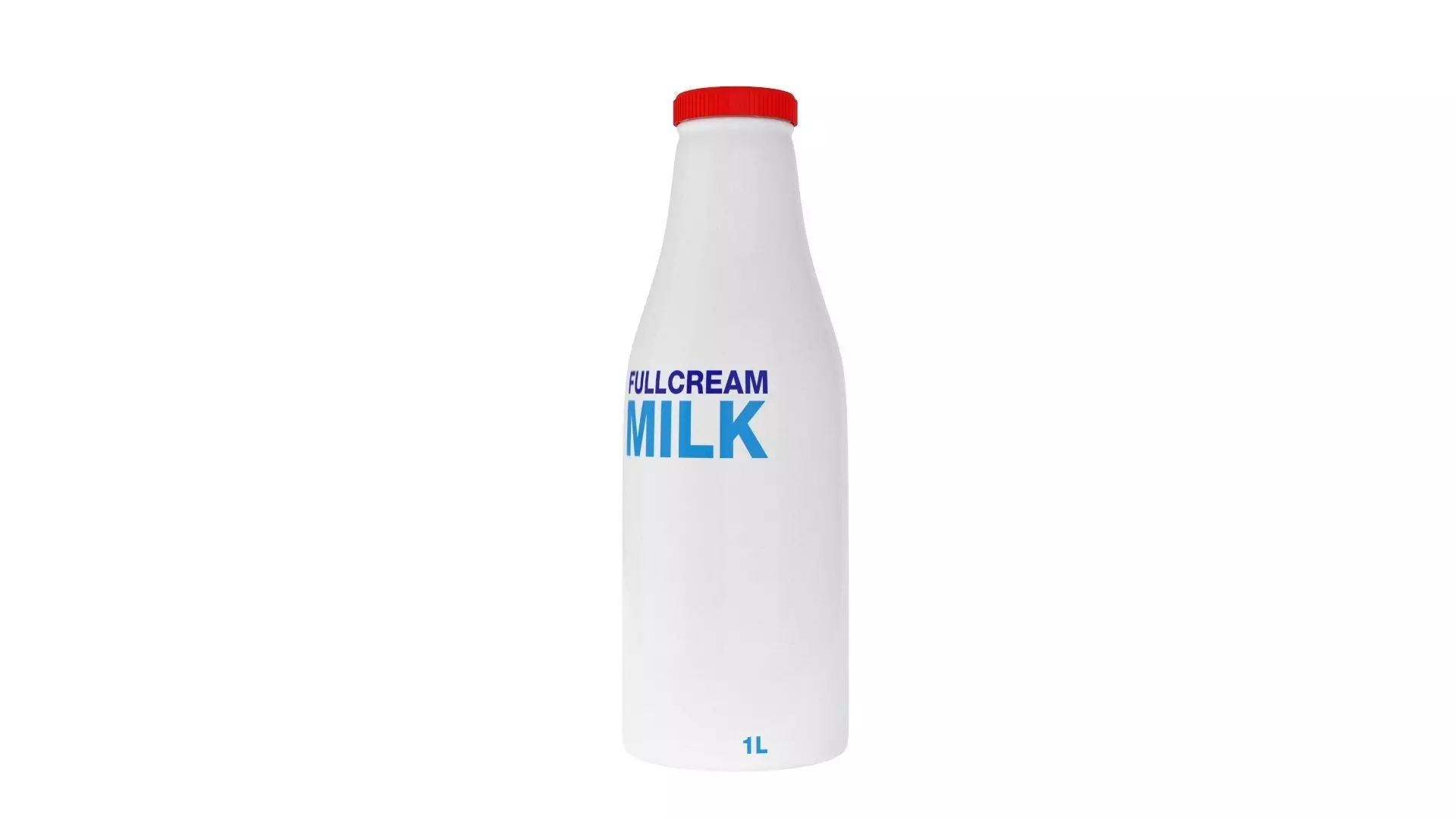 Milk Bottle Container 3D model_0
