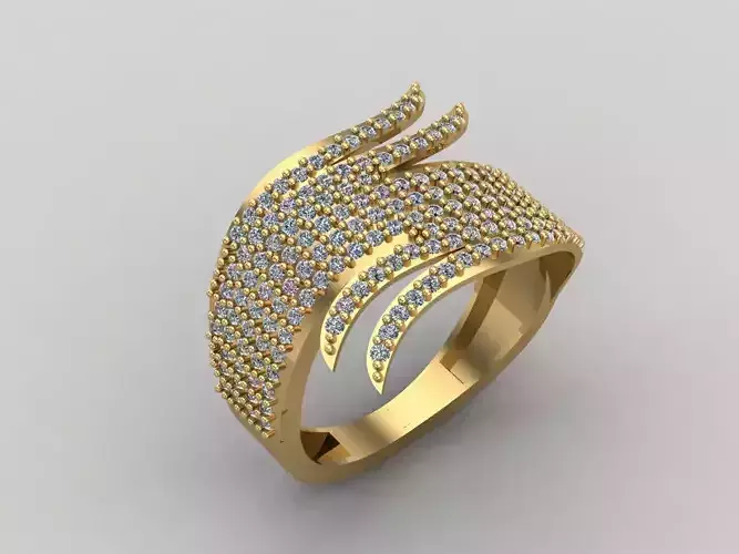 Mix Women Rings 3DM Render Files Machine Ready 10