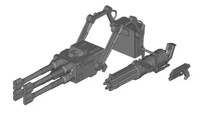 Game asset 01 bundle package 3d files 3D print model