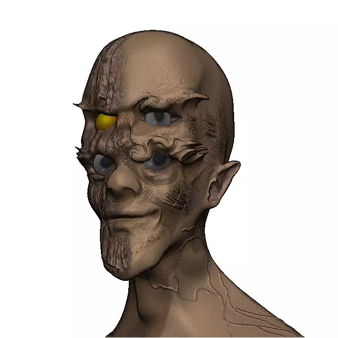 horror show 3D print model_0