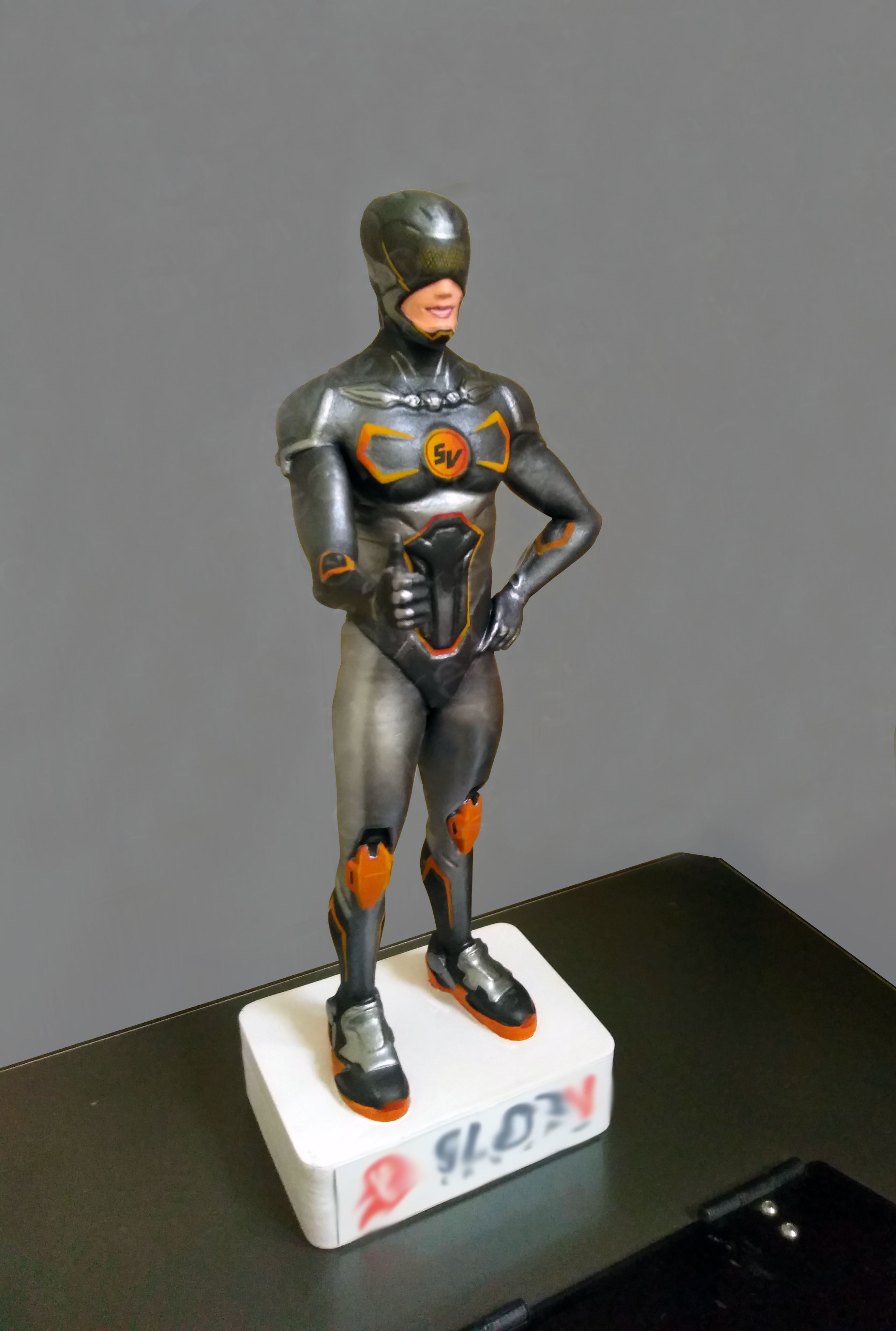 Cyborg 01 3D print model_6