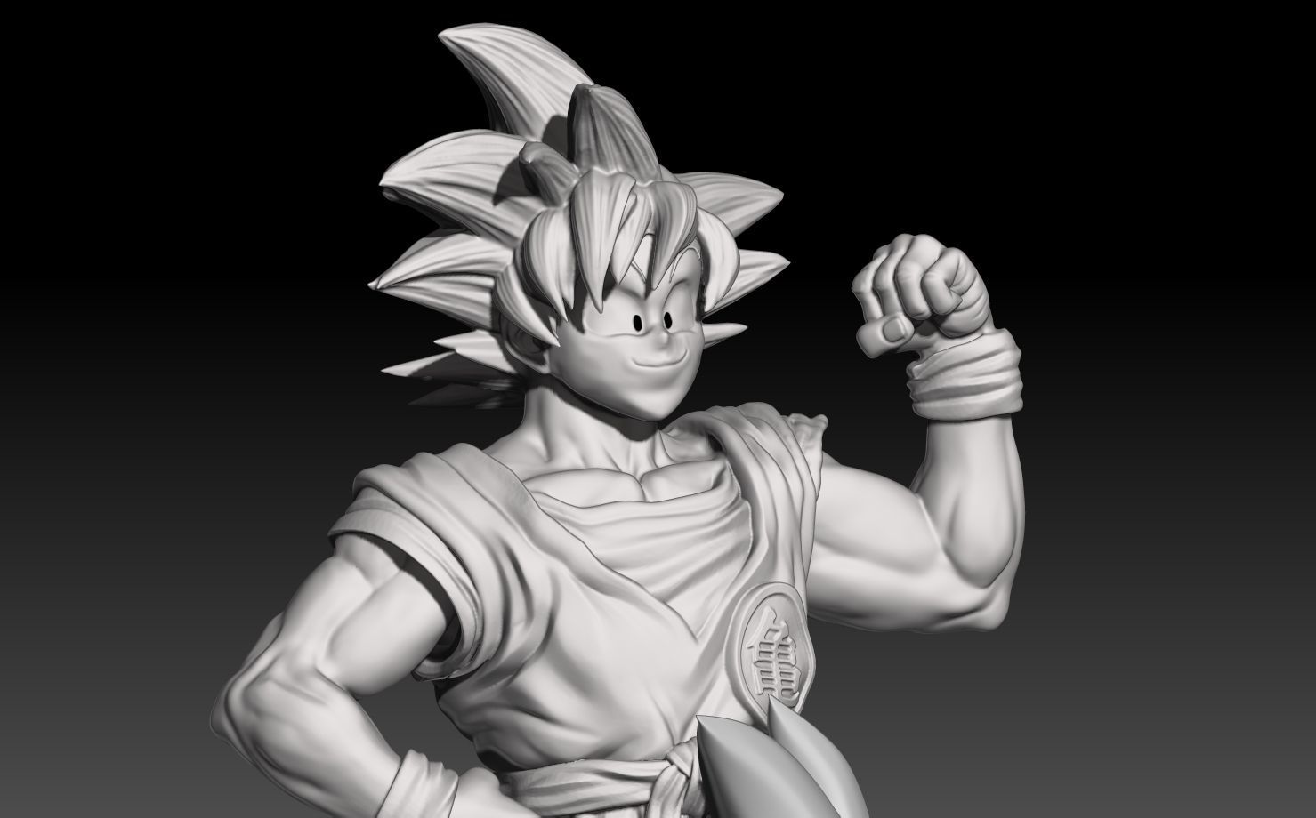 Goku Kid and Adult 3D print model_9