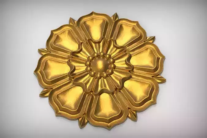 Floral Wood Carving for Furniture - 22