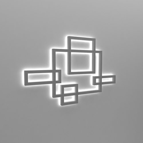 wall  light Low-poly 3D model