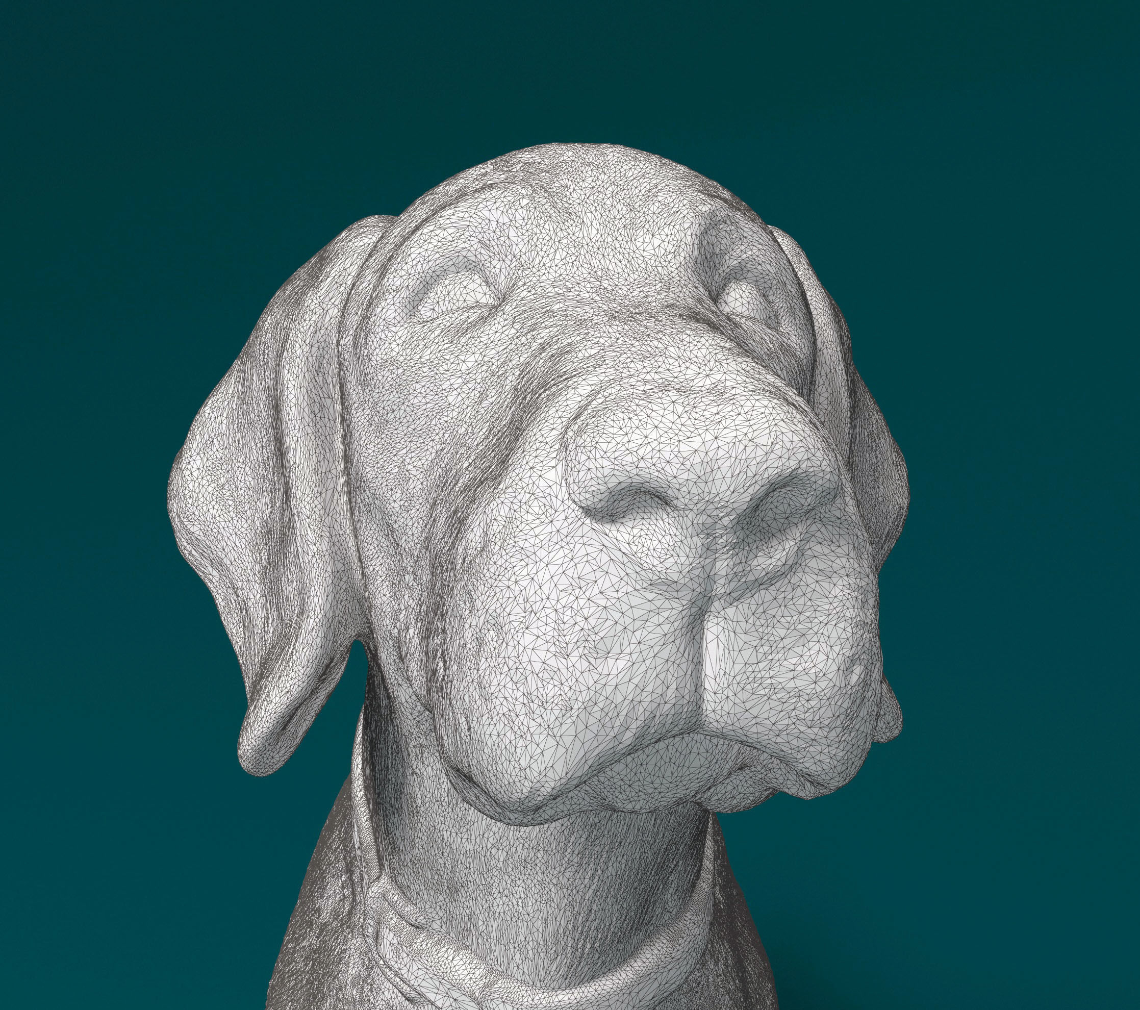 Deutsch Kurzhaar 3D print model_7