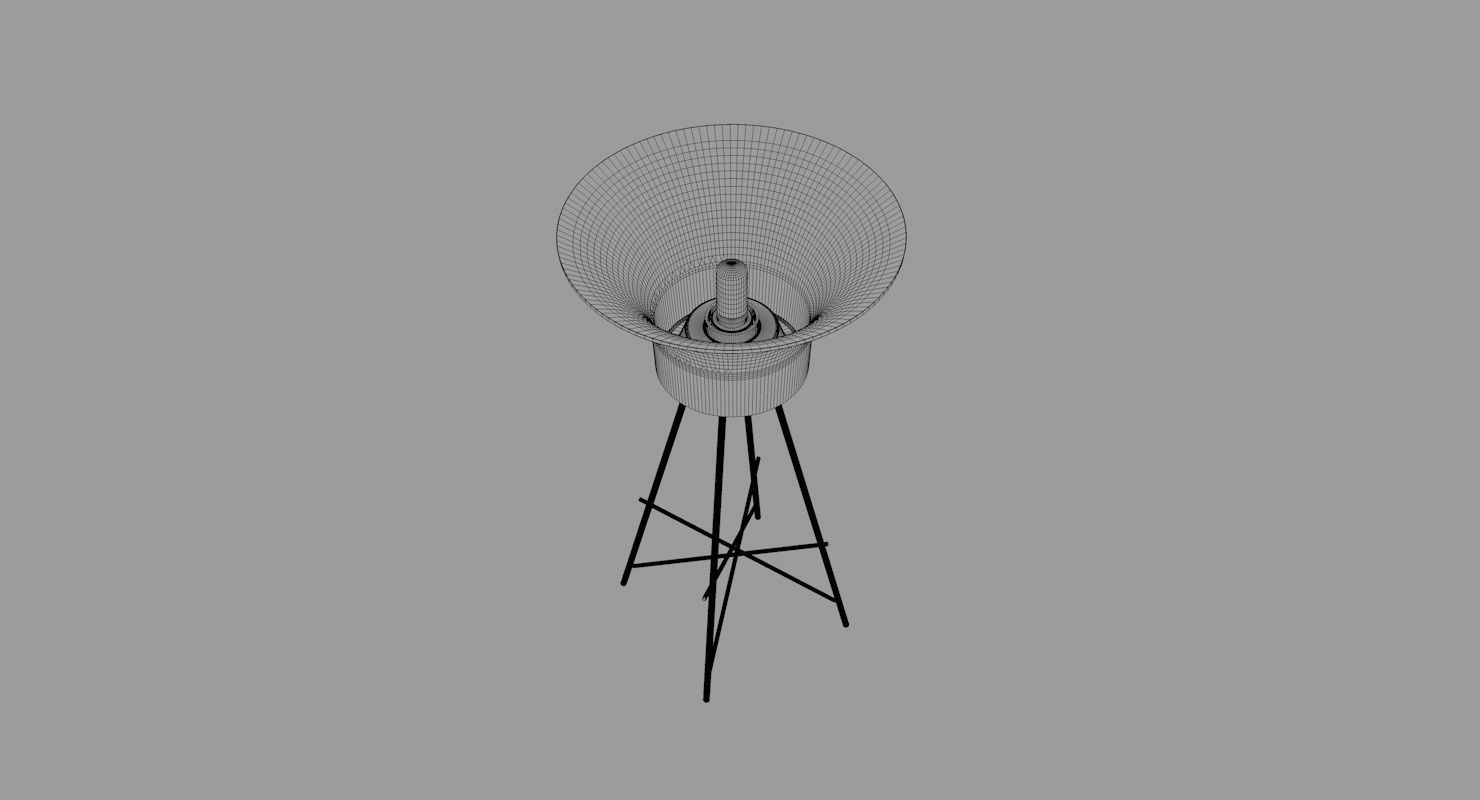 Table Lamp Flos 3D model_9