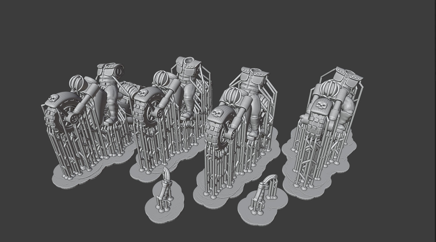 Hive-City Guard Rough Rider Squad 3D print model_2
