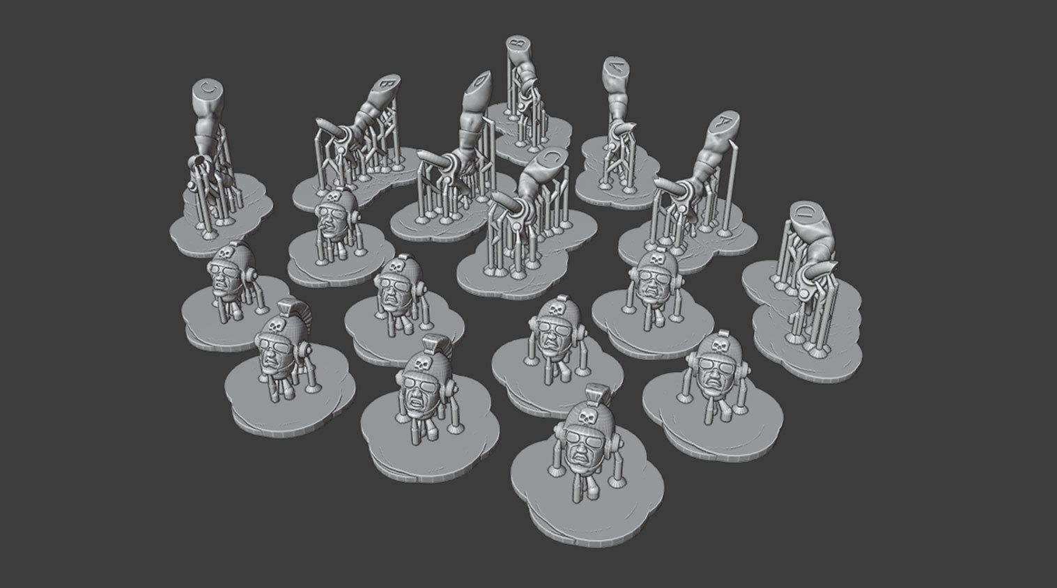 Hive-City Guard Rough Rider Squad 3D print model_3