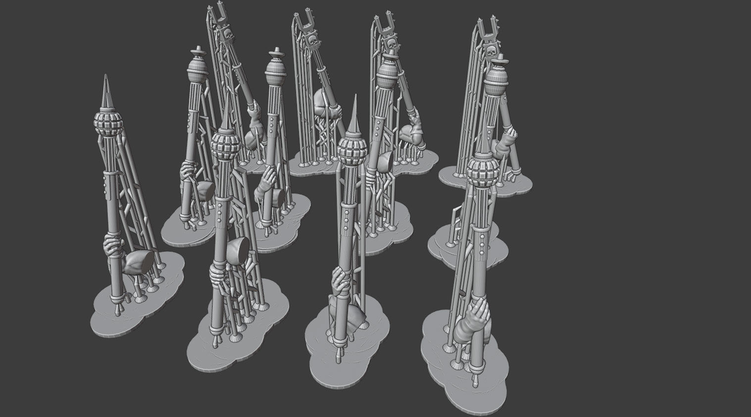 Hive-City Guard Rough Rider Squad 3D print model_4
