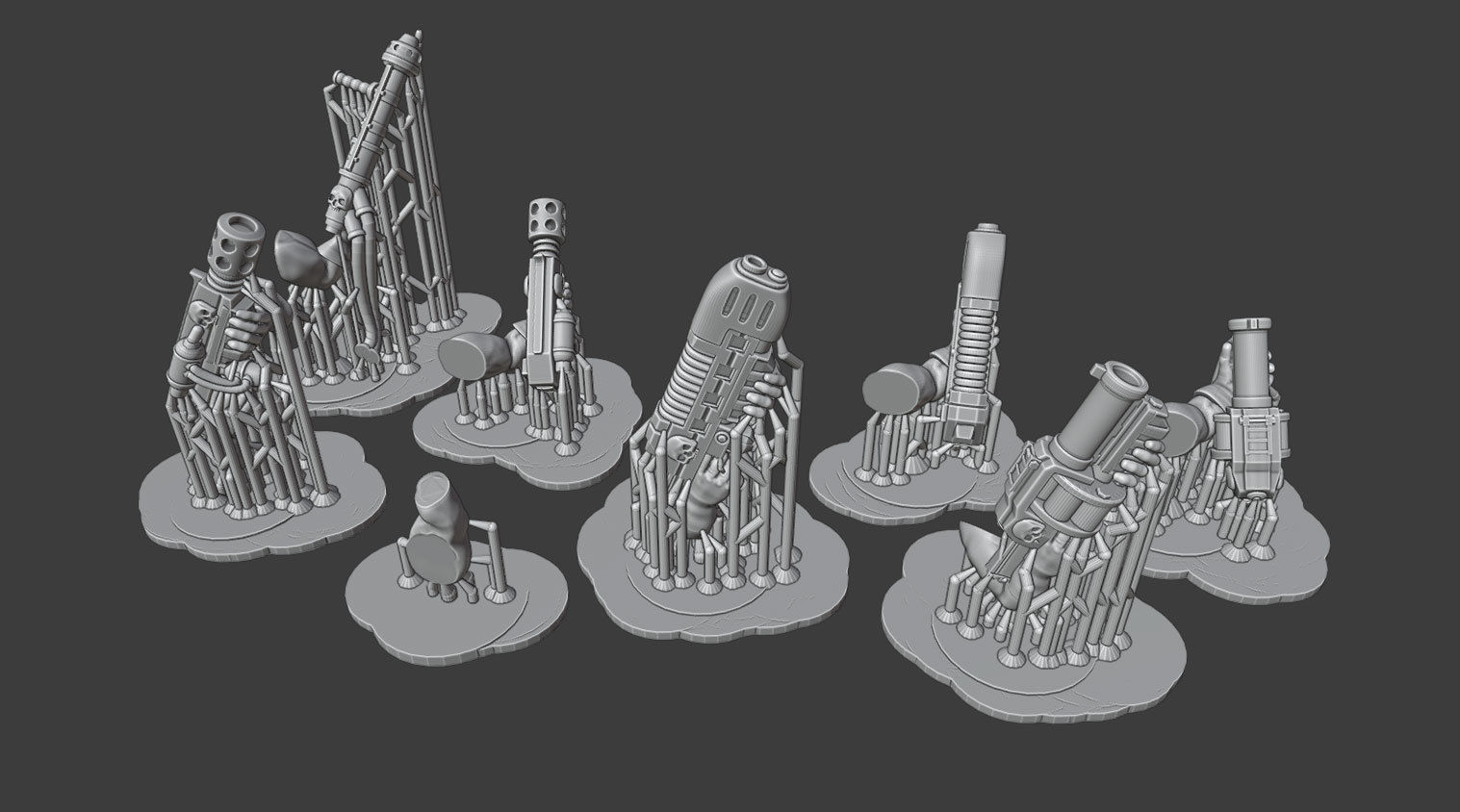 Hive-City Guard Rough Rider Squad 3D print model_5