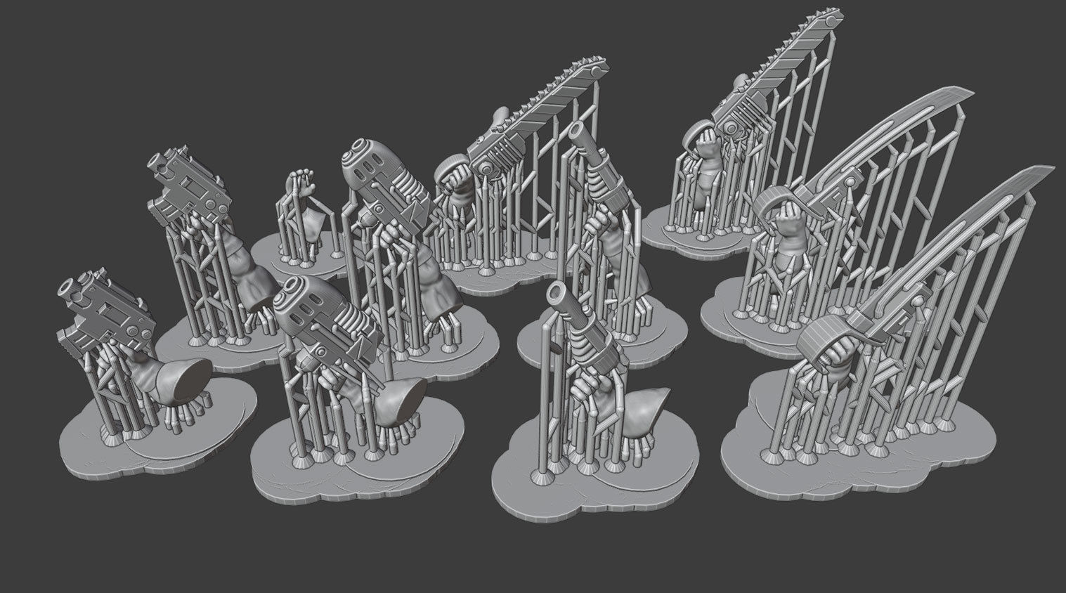 Hive-City Guard Rough Rider Squad 3D print model_6