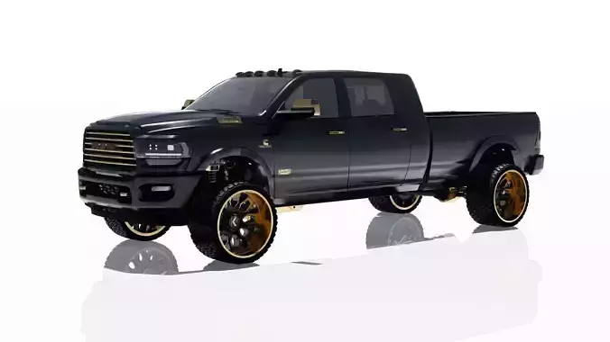 Dodge Ram 2500 Mega Cab Longhorn Lifted