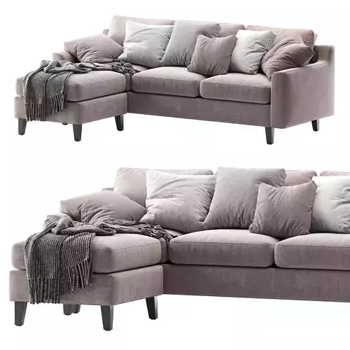 Beverly Sofa 1 3D model