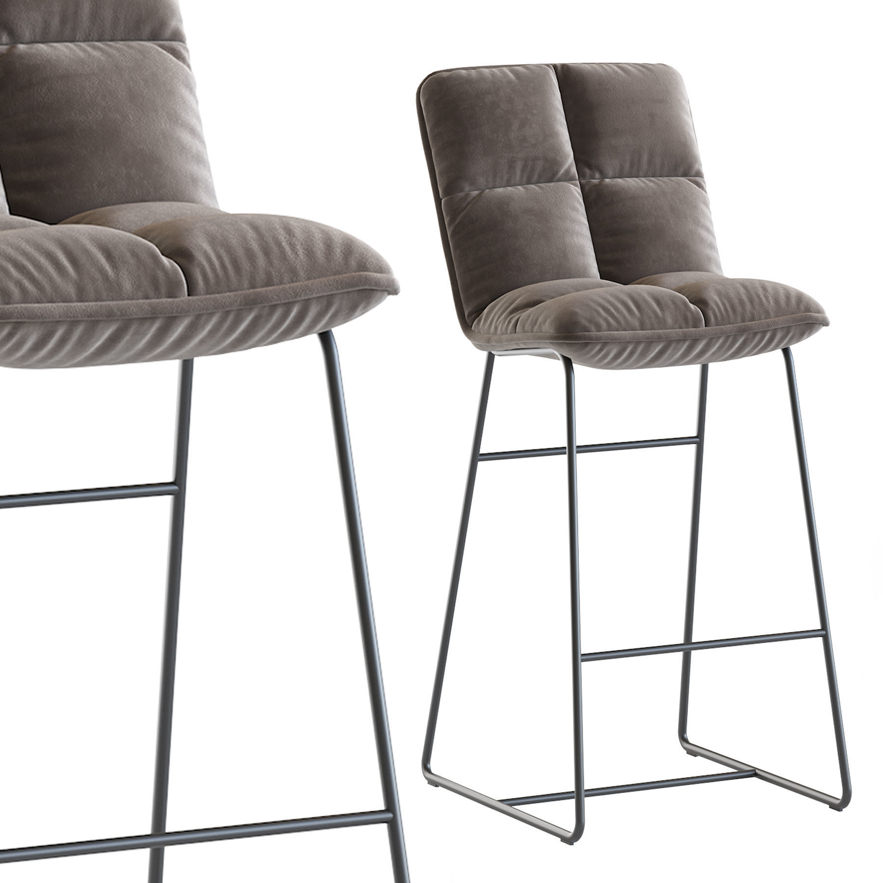 Barstool Cloud 3D model_11