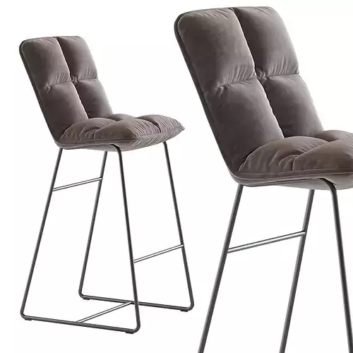 Barstool Cloud 3D model 3