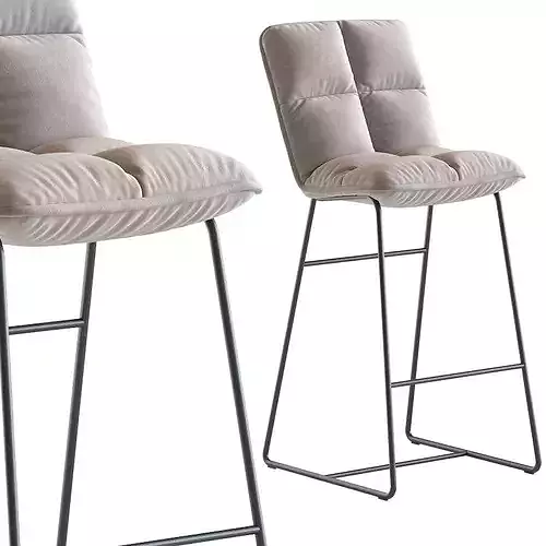 Barstool Cloud 3D model 7