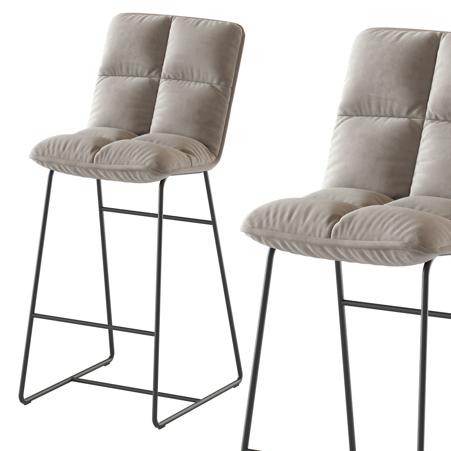 Barstool Cloud 3D model_3