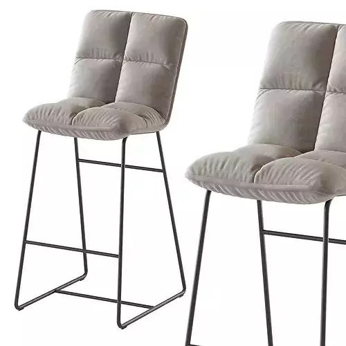 Barstool Cloud 3D model 4