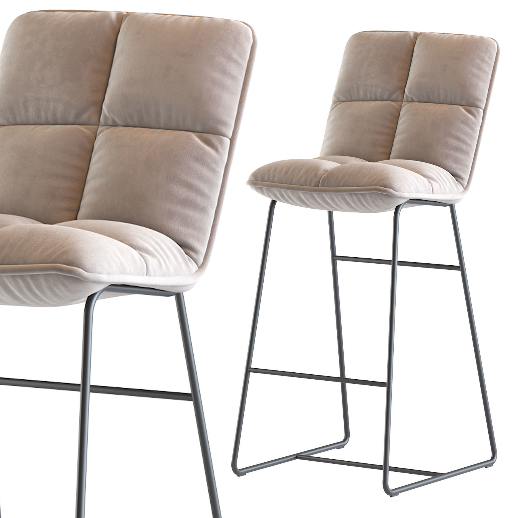 Barstool Cloud 3D model_18