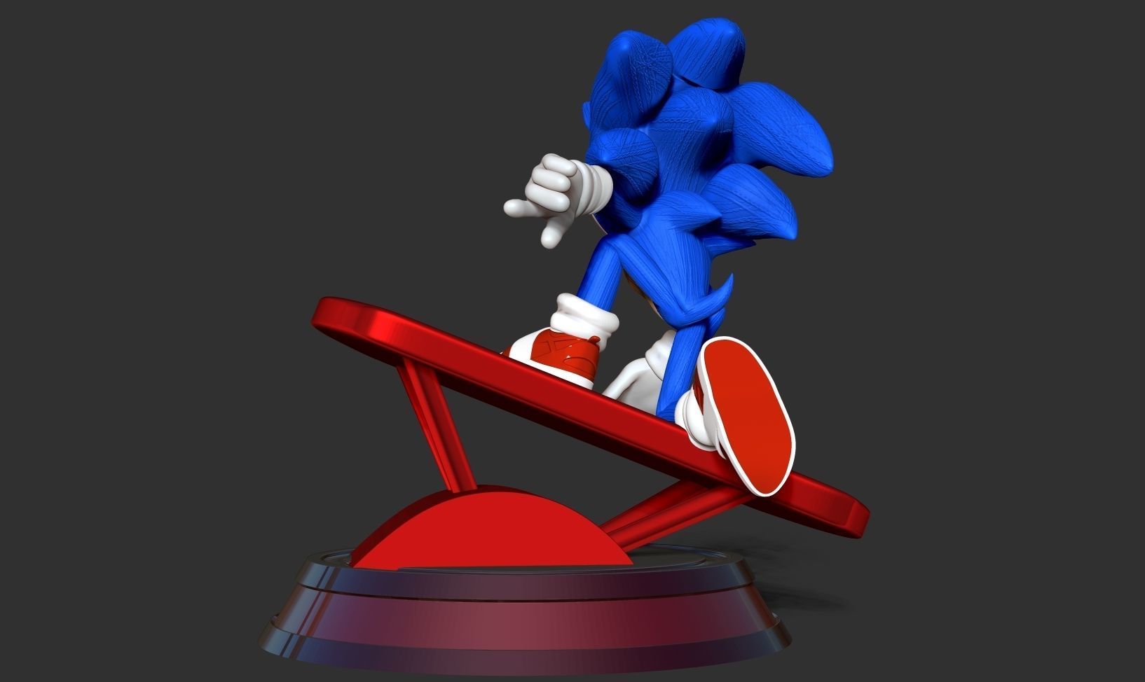 Sonic the Hedgehog 2 3D print model_6