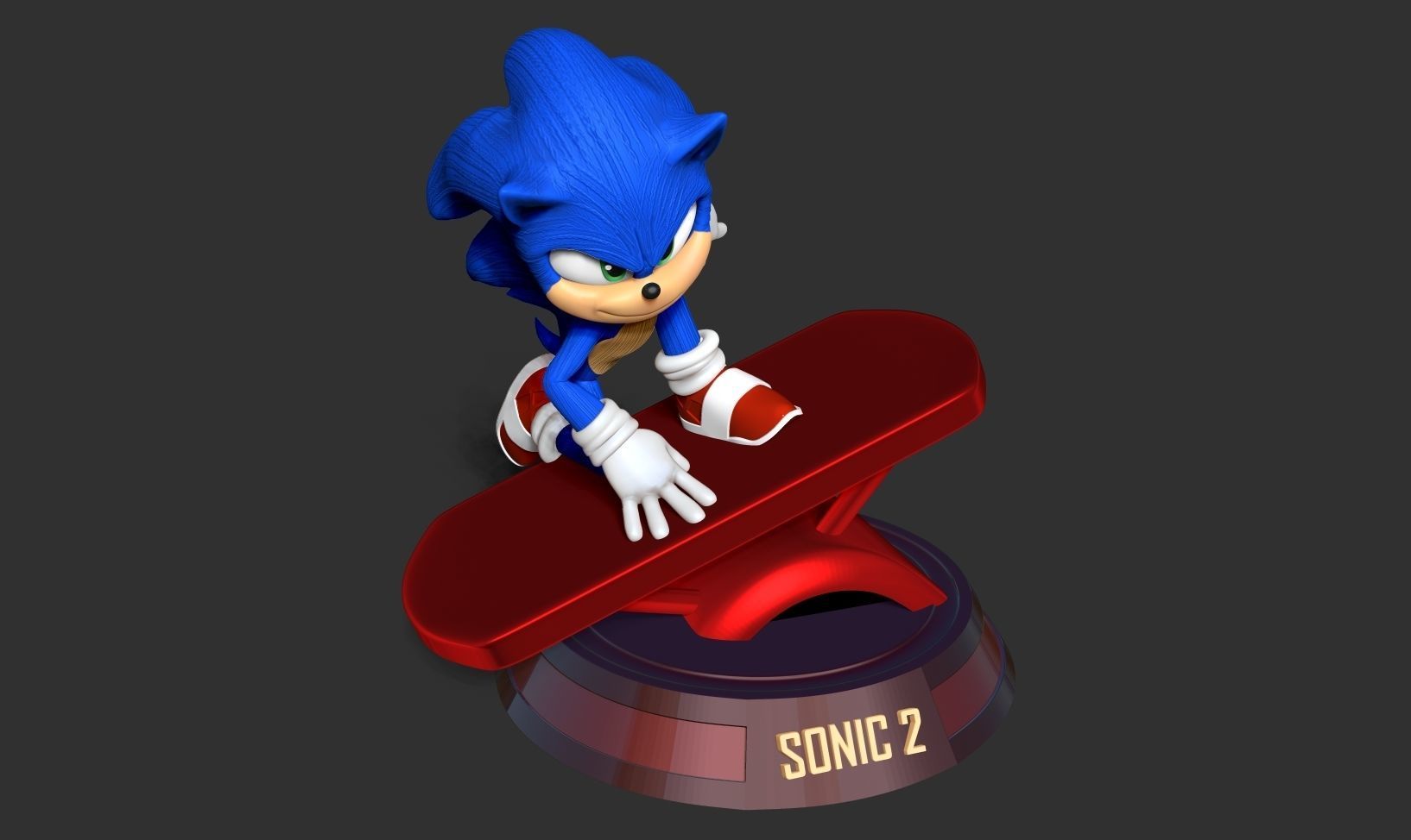 Sonic the Hedgehog 2 3D print model_18