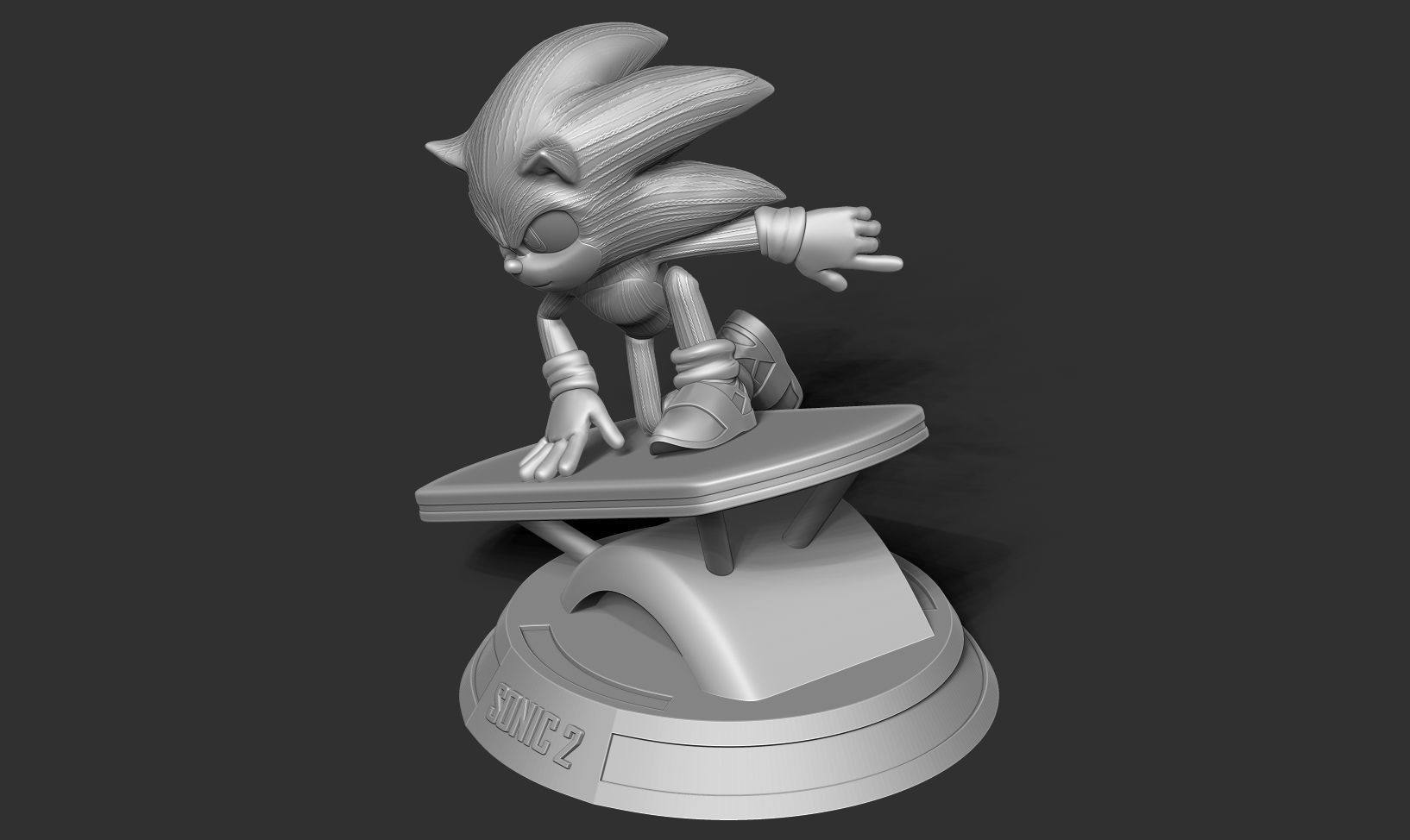 Sonic the Hedgehog 2 3D print model_17