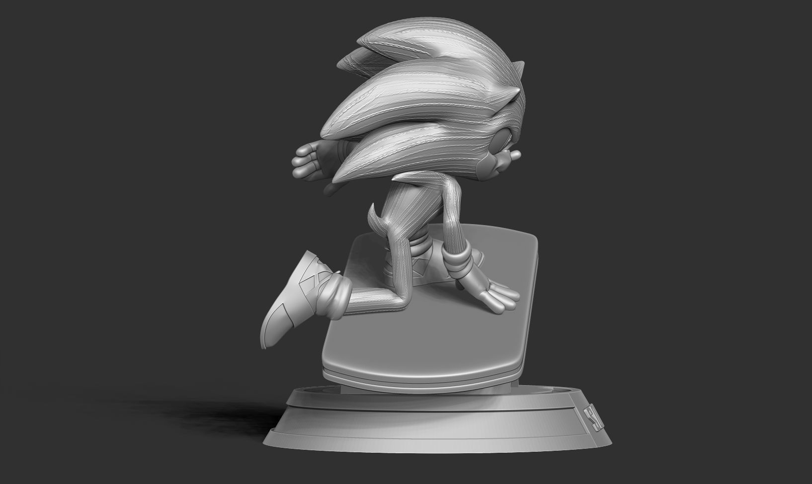 Sonic the Hedgehog 2 3D print model_15