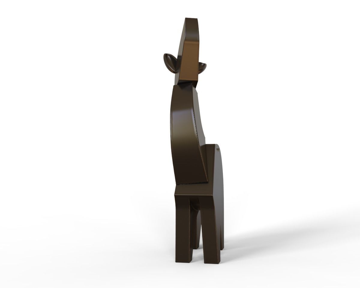 BABY DEER ART Miniature 3D print model_4