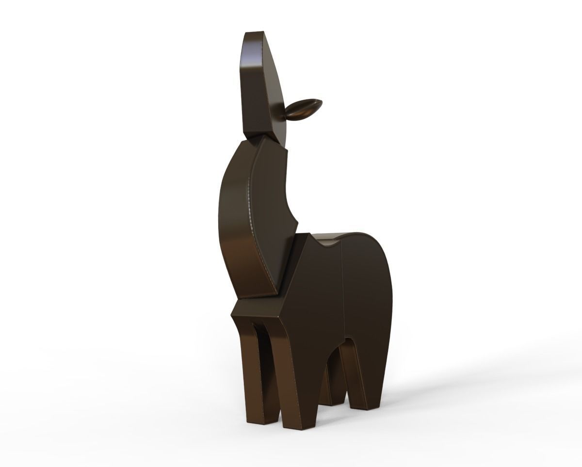 BABY DEER ART Miniature 3D print model_5