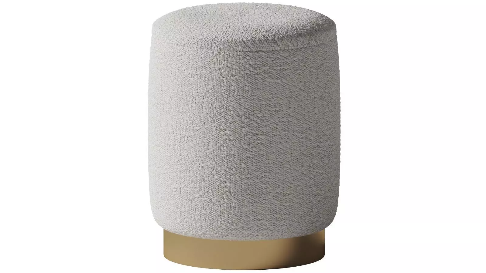 Aurora Ottoman by Mercury Row - Wayfair 3D model_0