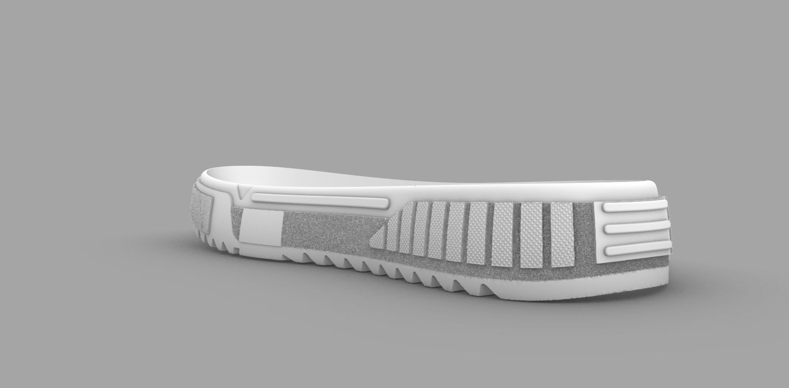 sole shoe  3D print model_2