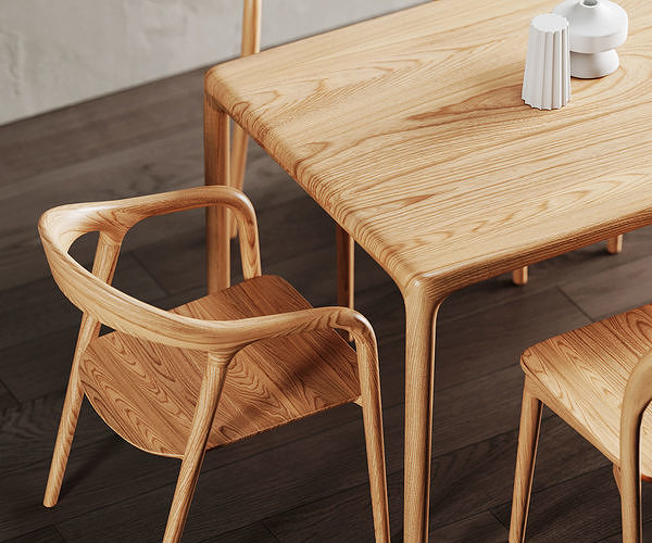 Dining Room Interior ID 376 3D model 3