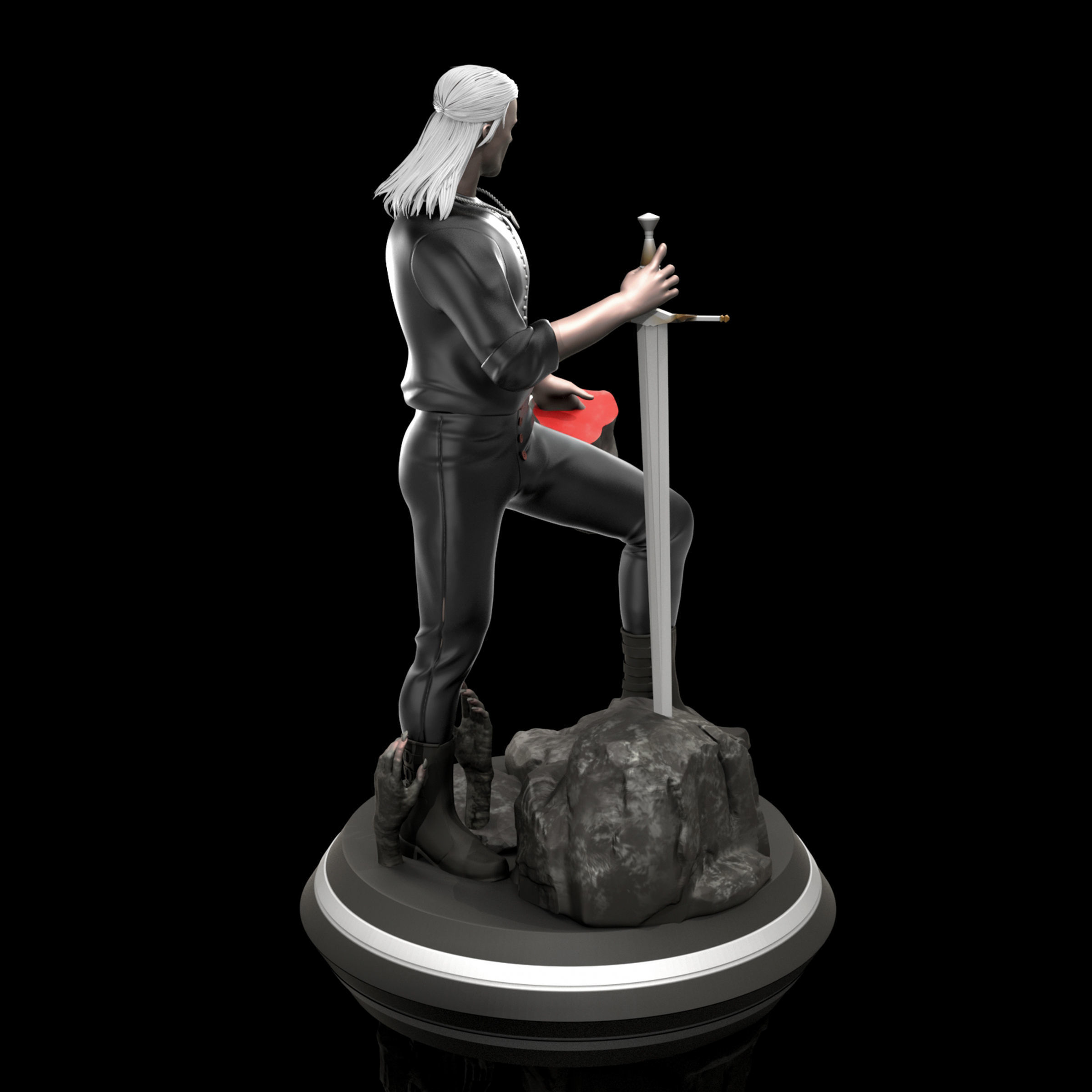 The Witcher 3D Printable free 3D model 3D printable | CGTrader