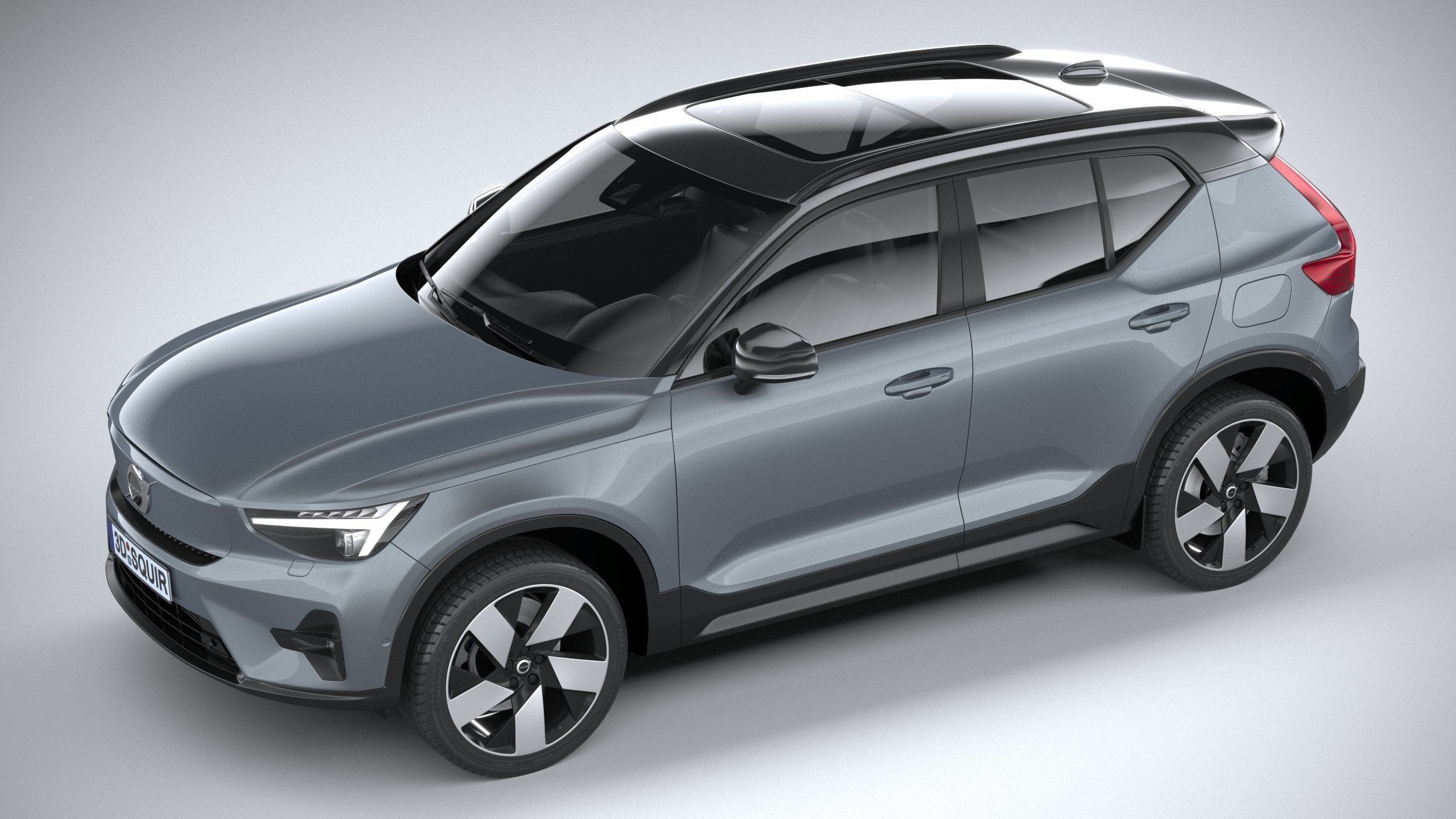 Volvo XC40 Recharge 2023 3D model_7