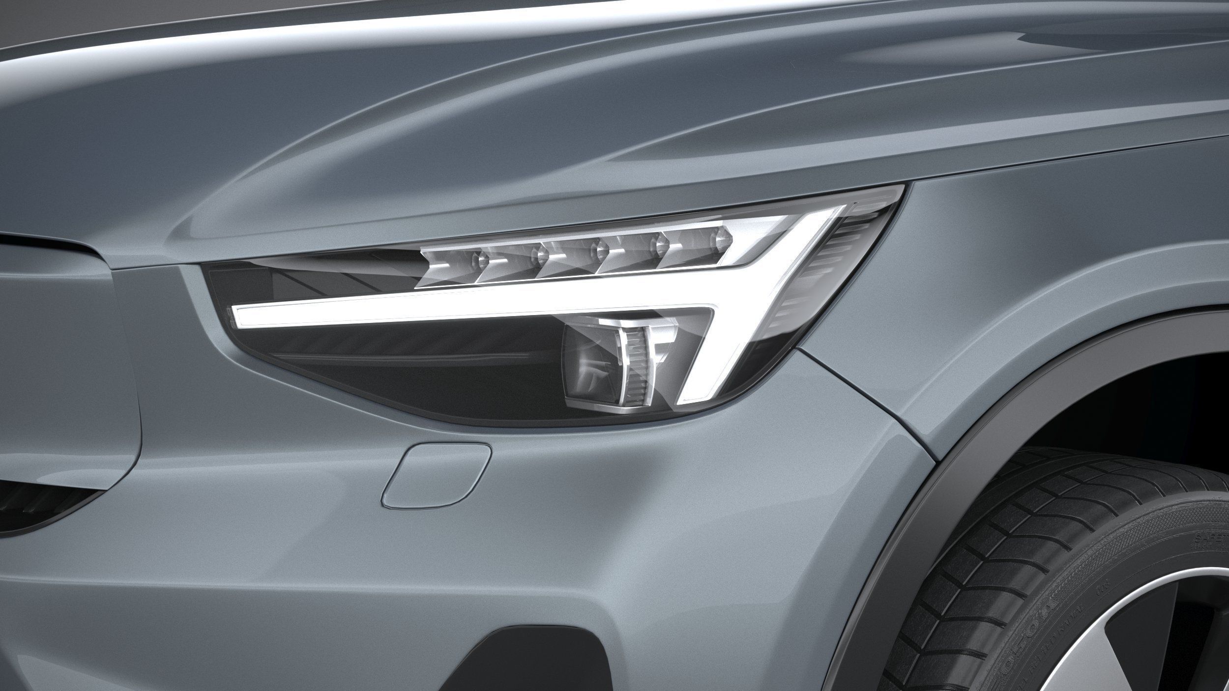 Volvo XC40 Recharge 2023 3D model_14