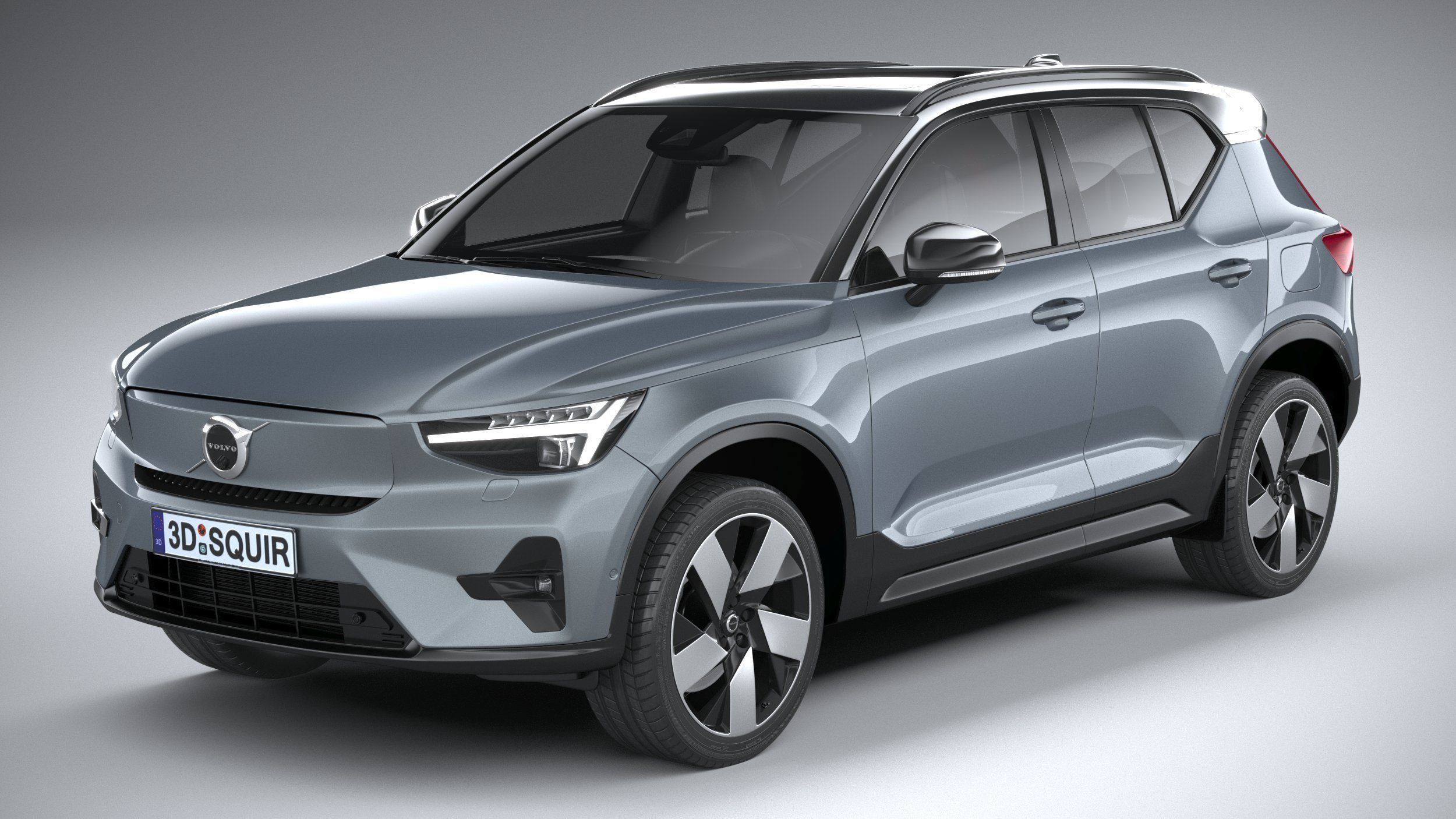 Volvo XC40 Recharge 2023 3D model_1