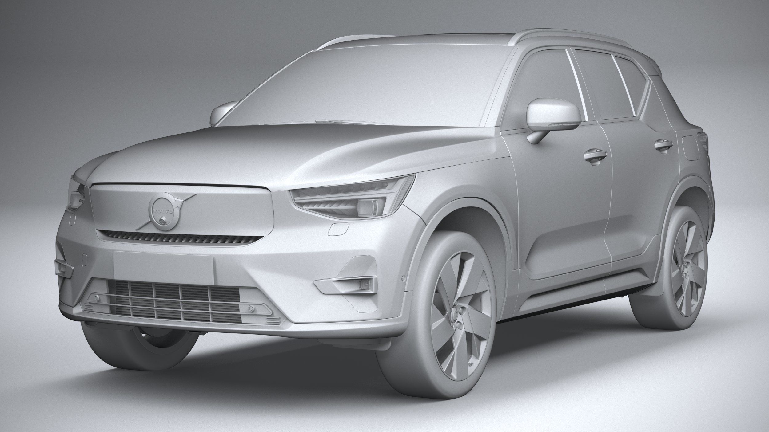 Volvo XC40 Recharge 2023 3D model_20