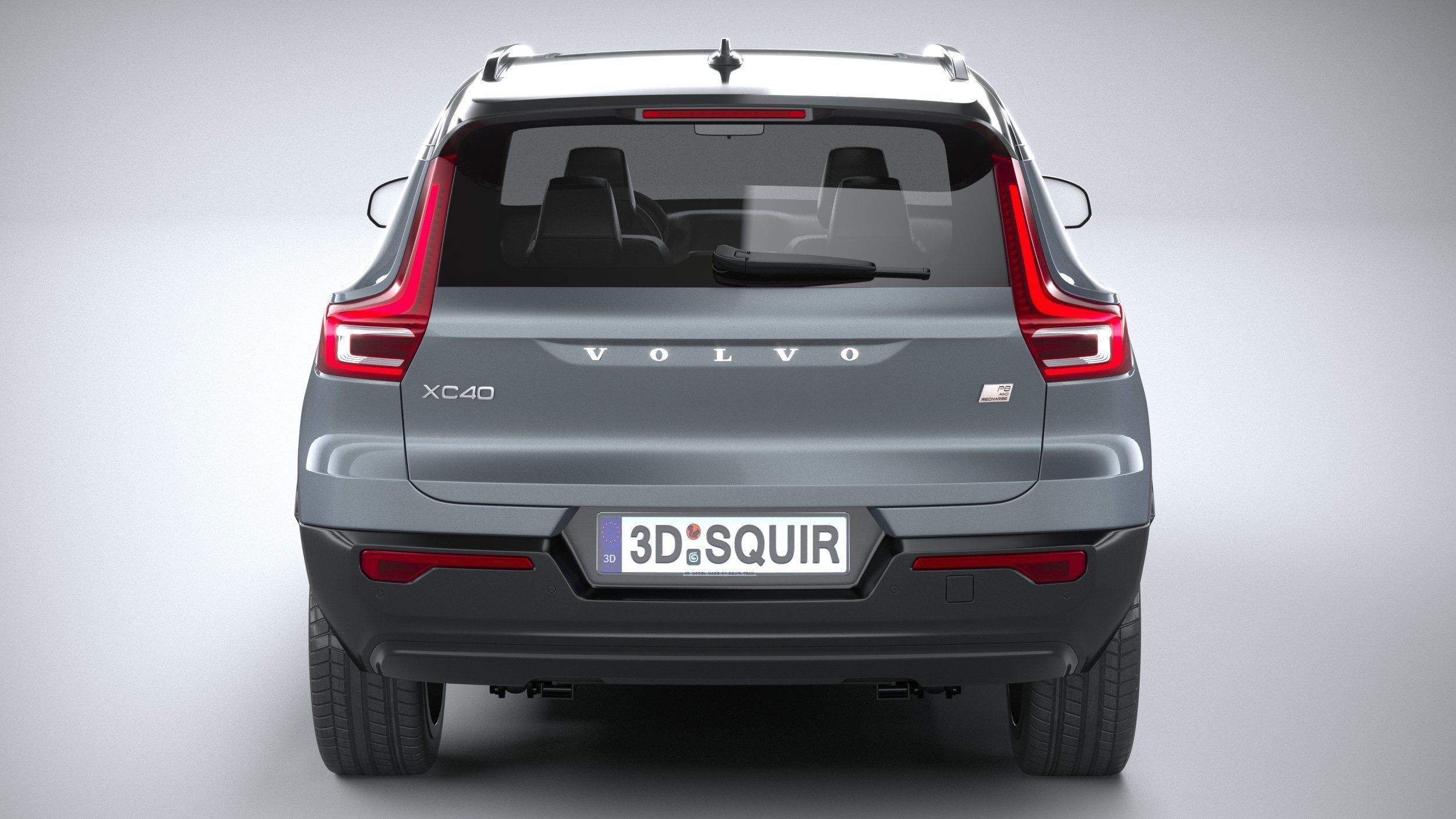 Volvo XC40 Recharge 2023 3D model_4